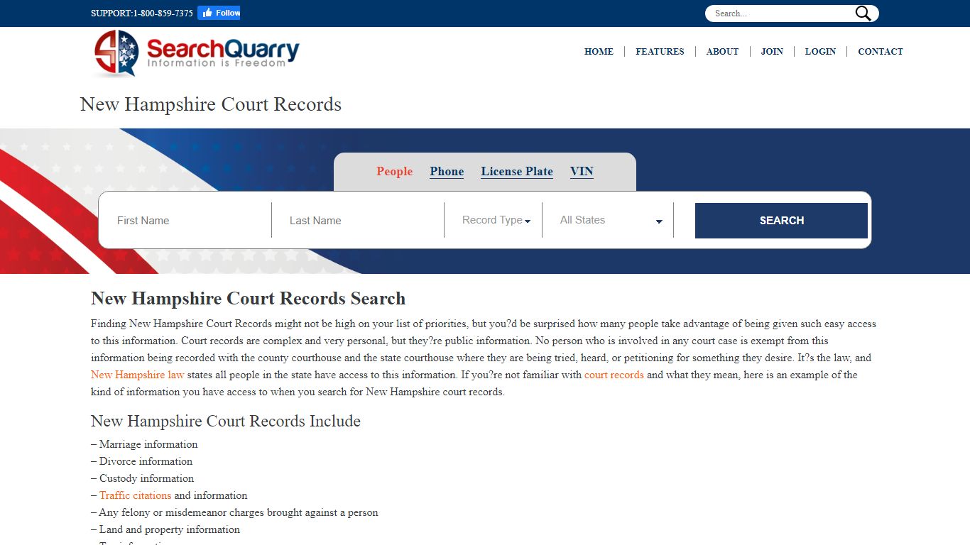 Free New Hampshire Court Records | Enter a Name to View Court Records ...